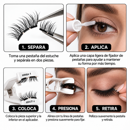 Pestañas Magneticas