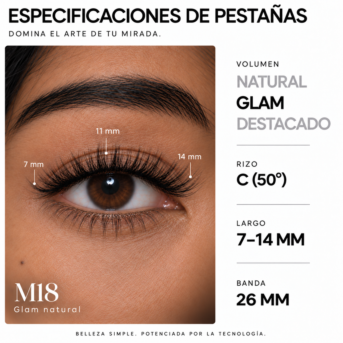 Pestañas Magneticas