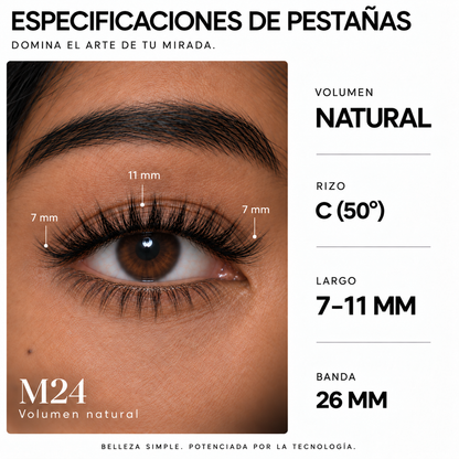 Pestañas Magneticas