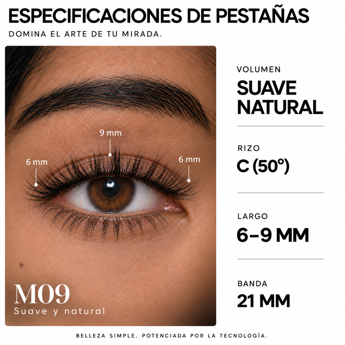 Pestañas Magneticas